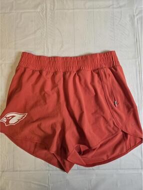 CRZ Yoga Arizona Cardinals Athletic Shorts with Zipper Pocket